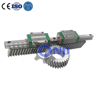 Стандартен размер M 1.5 22*25*1400 Спирален багажник за зъбни колела за CNC Machine